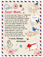 To Mom - Giant Premium Postcard Blanket