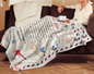 To Mom - Giant Premium Postcard Blanket From Son