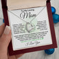 To My Loving Mom - What You Mean To Me - Forever Love Necklace