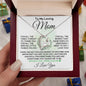 To My Loving Mom - What You Mean To Me - Forever Love Necklace