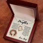 To My Daughter - Promise To Love You - Forever Love Necklace