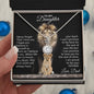 To My Daughter From Dad - I Believe In You - Eternal Hope Necklace