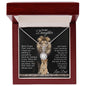 To My Daughter From Dad - I Believe In You - Eternal Hope Necklace