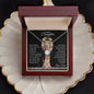 To My Daughter From Dad - I Believe In You - Eternal Hope Necklace