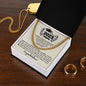 Congrats - Proud Grad - Cuban Link Necklace