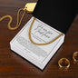 Promise Necklace for Him - Boyfriend Gift