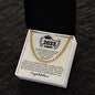 Congrats - Proud Grad - Cuban Link Necklace