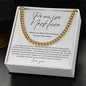 Promise Necklace for Him - Boyfriend Gift