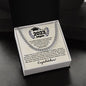Congrats - Proud Grad - Cuban Link Necklace