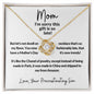Sorry Mom - Fashionably Late - Love Knot Necklace