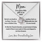 Sorry Mom - Fashionably Late - Love Knot Necklace