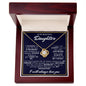 To My Beautiful Daughter - Love Knot Necklace