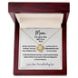 Sorry Mom - Fashionably Late - Love Knot Necklace