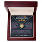 TO MY FIRE DAUGHTER - ON GOD - LOVE KNOT NECKLACE