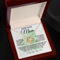 To My Loving Mom - First Home - Love Knot Necklace