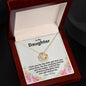 To My Daughter - My Precious - Love Knot Necklace