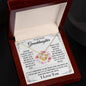 (Almost Sold Out) Lovely Granddaughter - I Love You - Love Knot Necklace