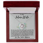 To My Future Wife - A Joy To My Heart - Love Knot Necklace