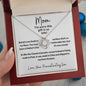 Sorry Mom - Fashionably Late - Love Knot Necklace