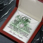 To My Loving Mom - Radiate Love - Love Knot Necklace