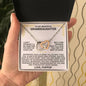 To My Beautiful Granddaughter From POPPOP - Two Heart Pendant