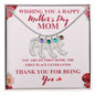 Perfect for Mother's Day! Engraved Baby Feet with Birthstone Necklace