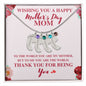 Perfect for Mother's Day! Engraved Baby Feet with Birthstone Necklace