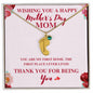 Perfect for Mother's Day! Engraved Baby Feet with Birthstone Necklace