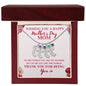 Perfect for Mother's Day! Engraved Baby Feet with Birthstone Necklace
