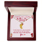 Perfect for Mother's Day! Engraved Baby Feet with Birthstone Necklace