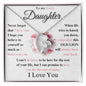 (Almost Sold Out) Gift For Lovely Daughter - Forever Love Heart Necklace