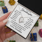 (Almost Sold Out) To My Lovely Granddaughter - Love Grandma - Forever Love Heart Necklace