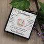 (Almost Sold Out) Gift For Lovely Granddaughter - Love Grandpa - Forever Love Heart Necklace