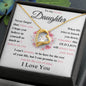 (Almost Sold Out) Gift For Lovely Daughter - Forever Love Heart Necklace