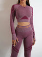 Seamless Winter Yoga Set