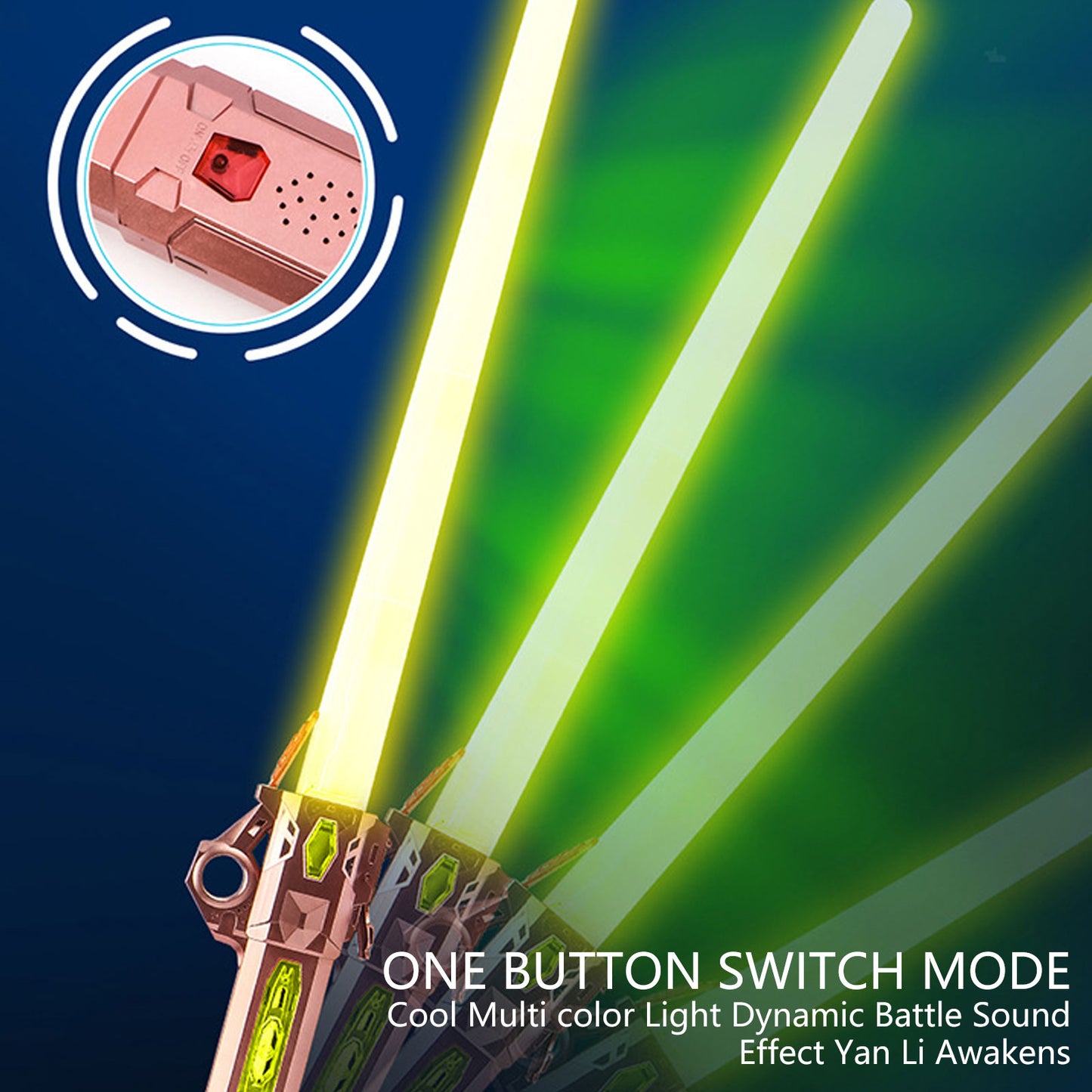 7 Color Retractable Laser Sword for Kids