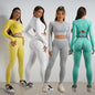 Seamless Winter Yoga Set
