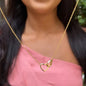 Eternally Preserved Rotating Rose Box - Engraved Heart Necklace!
