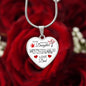 To My Daughter From Dad - Love All That You Are - Valentine's Luxury Heart Necklace