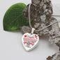To My Daughter - Promise To Love You - Valentine's Luxury Heart Necklace