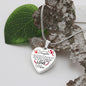 To My Daughter From Mom - Promise To Love You - Valentine's Luxury Heart Necklace