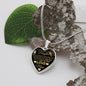 To My Daughter From Mom - I Promise To Love You - Valentine's Luxury Heart Necklace