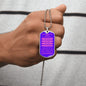 Gift For Wife From Loved One (Dog Tag) Never Forget