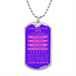 Gift For Wife From Loved One (Dog Tag) Never Forget