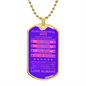 Gift For Wife From Loved One (Dog Tag) Never Forget