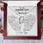 To My Soulmate - Heart And Soul - Valentine's Love Heart Necklace