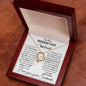 To My Soulmate - I See You - Valentine's Love Heart Necklace