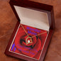 To My Mom - Wonder Mom - Valentine's Love Heart Necklace