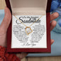 To My Smokin' Hot Soulmate - Your Last Everything - Valentine's Love Heart Necklace