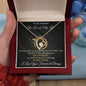 To My Soulmate - You Complete Me - Valentine's Love Heart Necklace